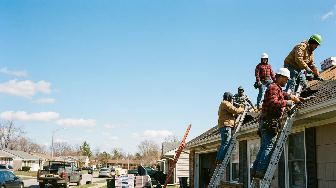 Roofing in Henderson, MI near me
